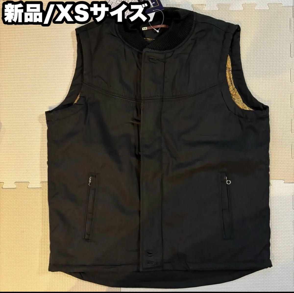 新品 黒金 XS ダービーオブサンフランシスコ ベスト Derby Of San