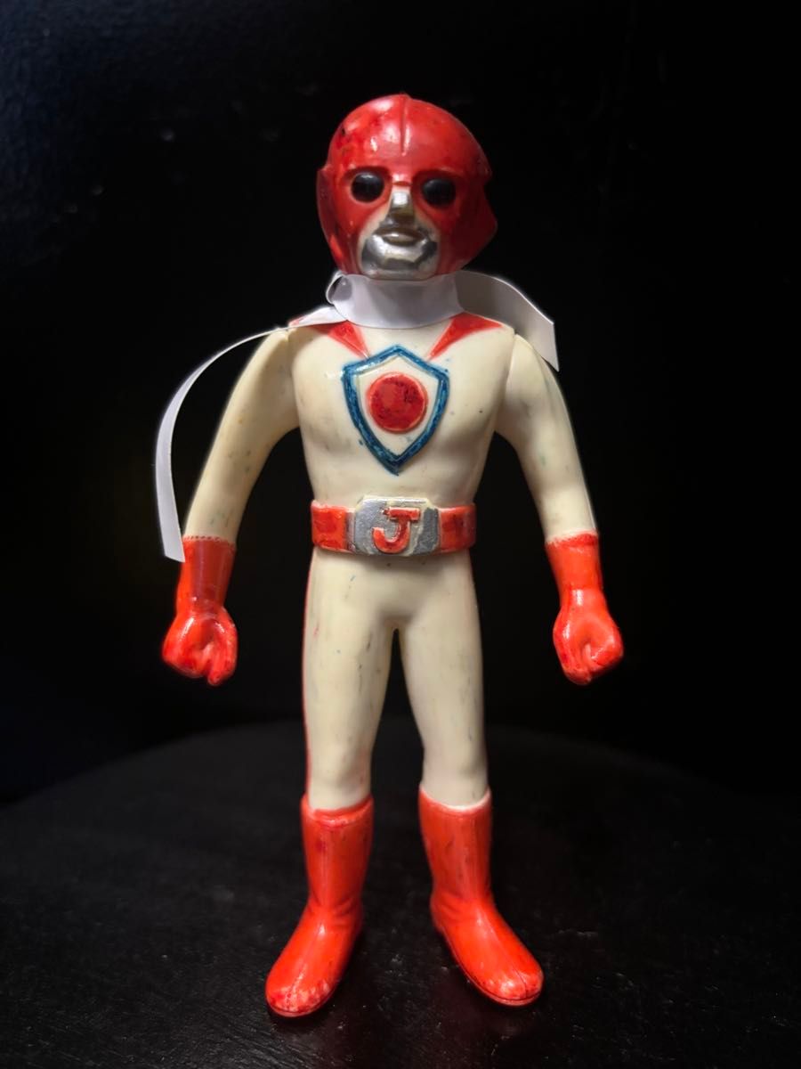 バトルフィーバーj バトルジャパン ソフビ ポピー製 当時物 昭和レトロ