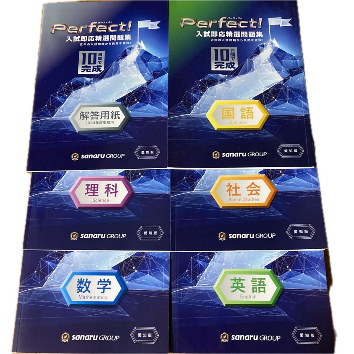 2024年度用 愛知版 佐鳴予備校 Perfect 入試即応精選問題集10日間で