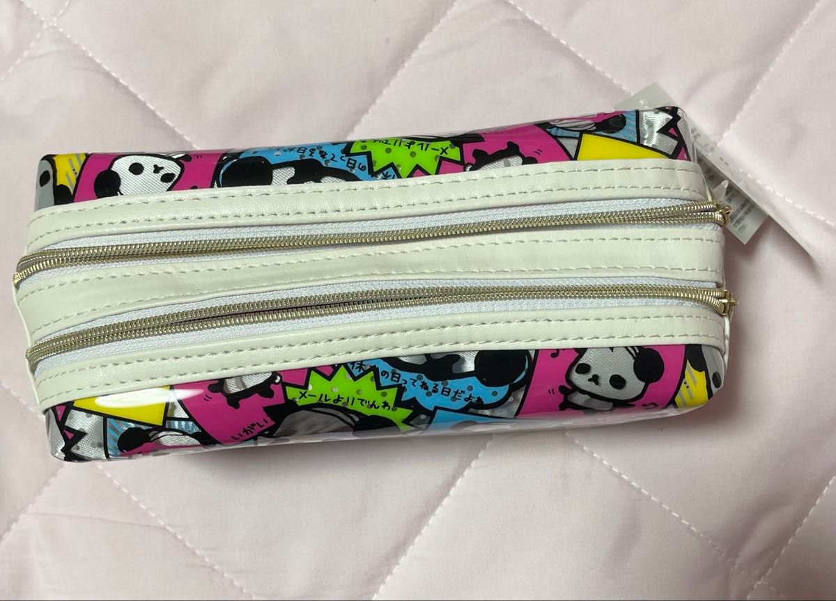 おじぱん ポーチ 筆箱 平成レトロ 平成 女児 パンダ クーリア