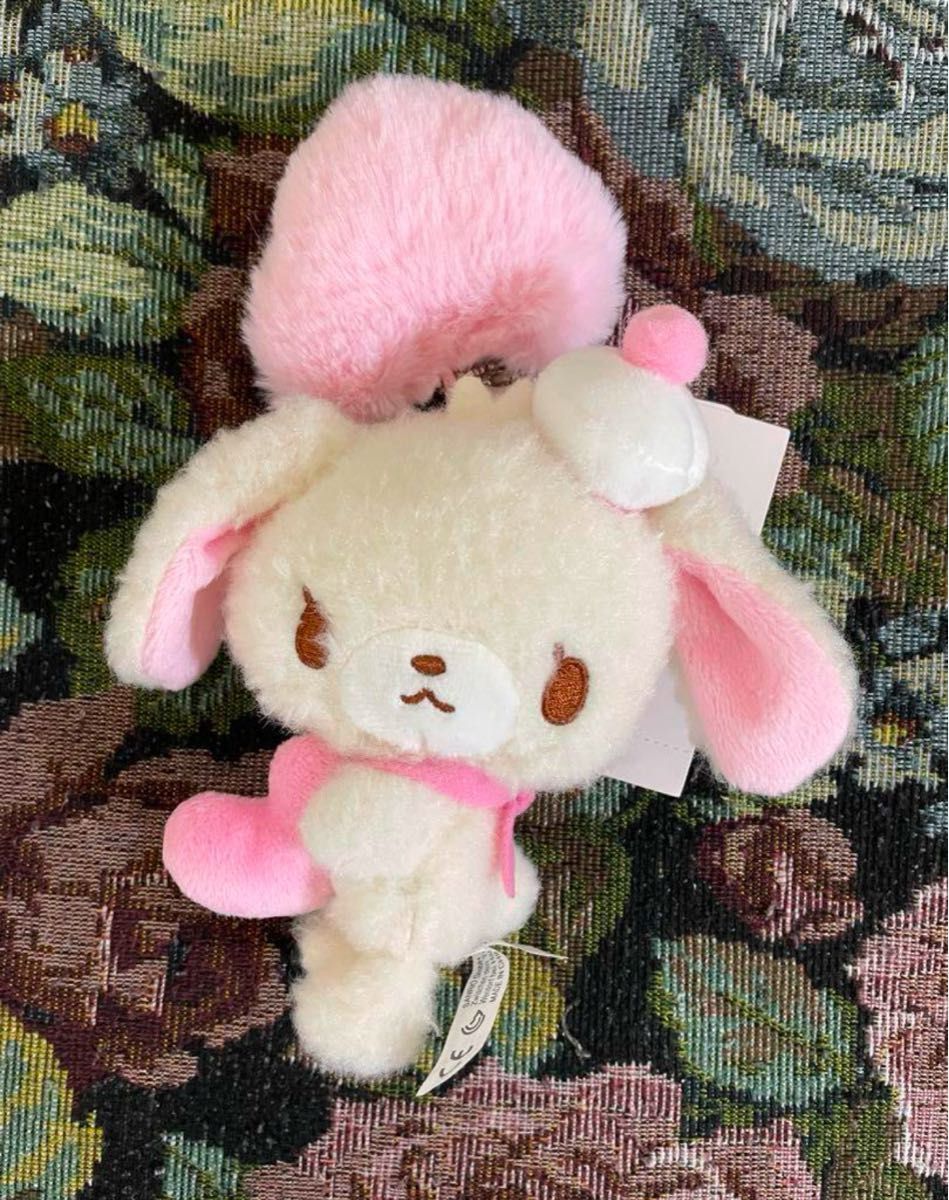 シュガーバニーズ サンリオ マスコット ぬいぐるみ ハート 平成
