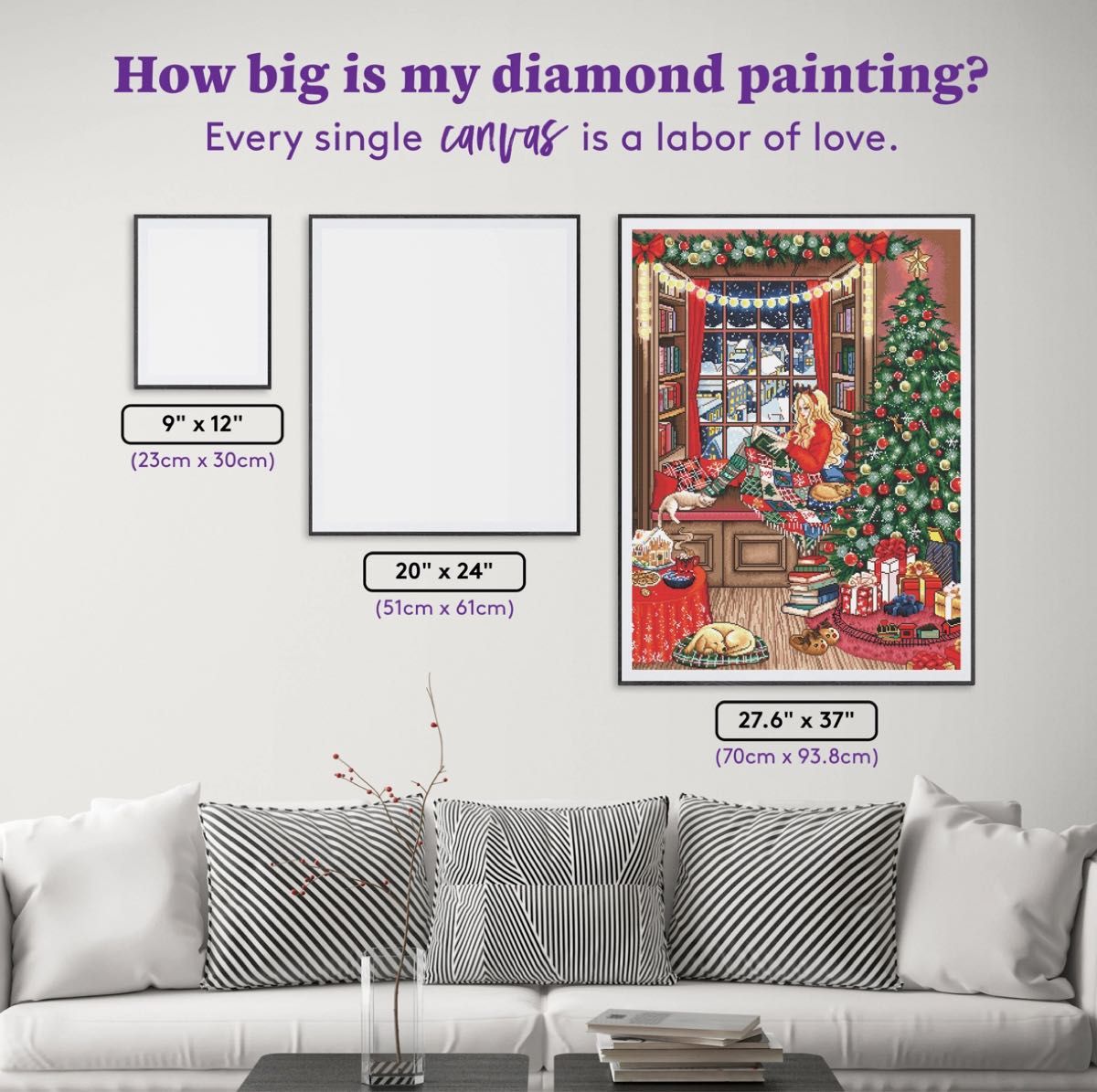 ダイヤモンドアートクラブCozy Christmasキット｜Yahoo!フリマ（旧