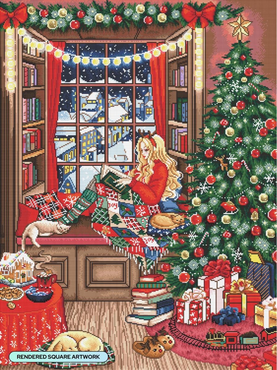 ダイヤモンドアートクラブCozy Christmasキット｜Yahoo!フリマ（旧