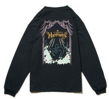 美品 Mrs GREEN APPLE on Hamony ロングスリーブTシャツ ブラック М