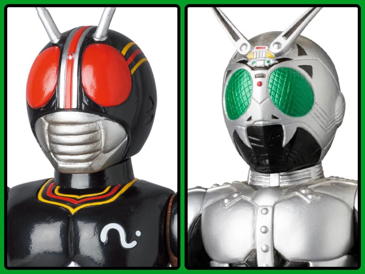 メディコム・トイ×東映レトロソフビ☆仮面ライダーBLACK & シャドームーン