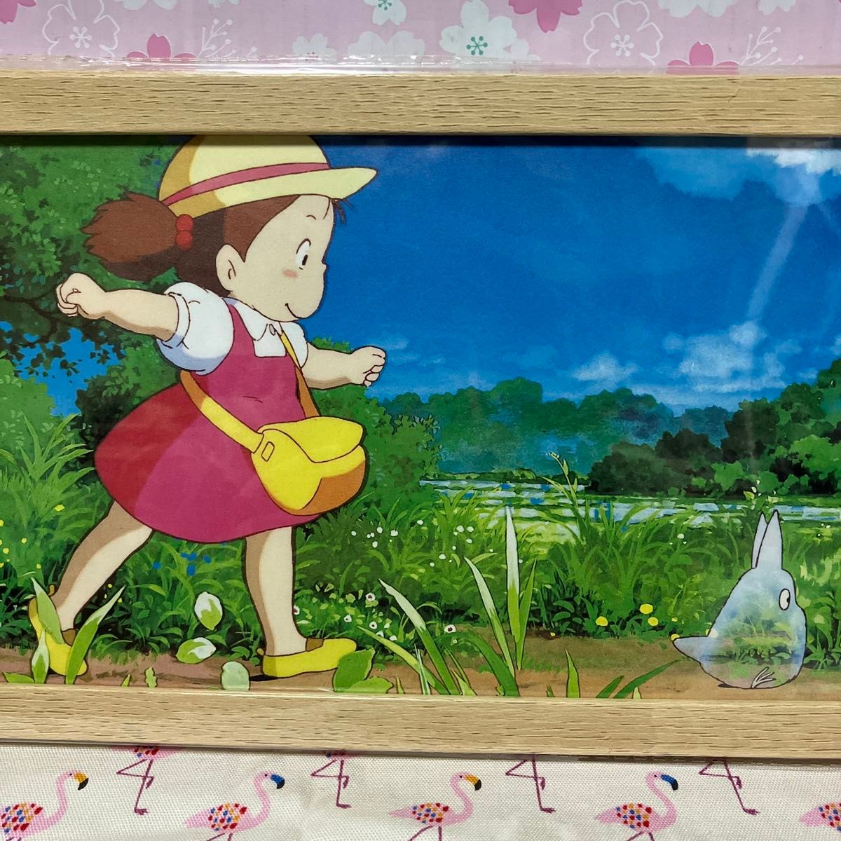 となりのトトロ ジブリ公式カレンダーより切り抜き 壁掛けフォト