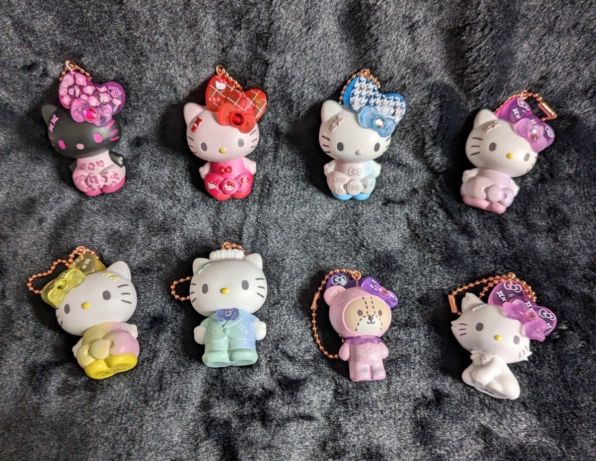 ハローキティ シークレットマスコットチャーム 全8種類 コンプリート