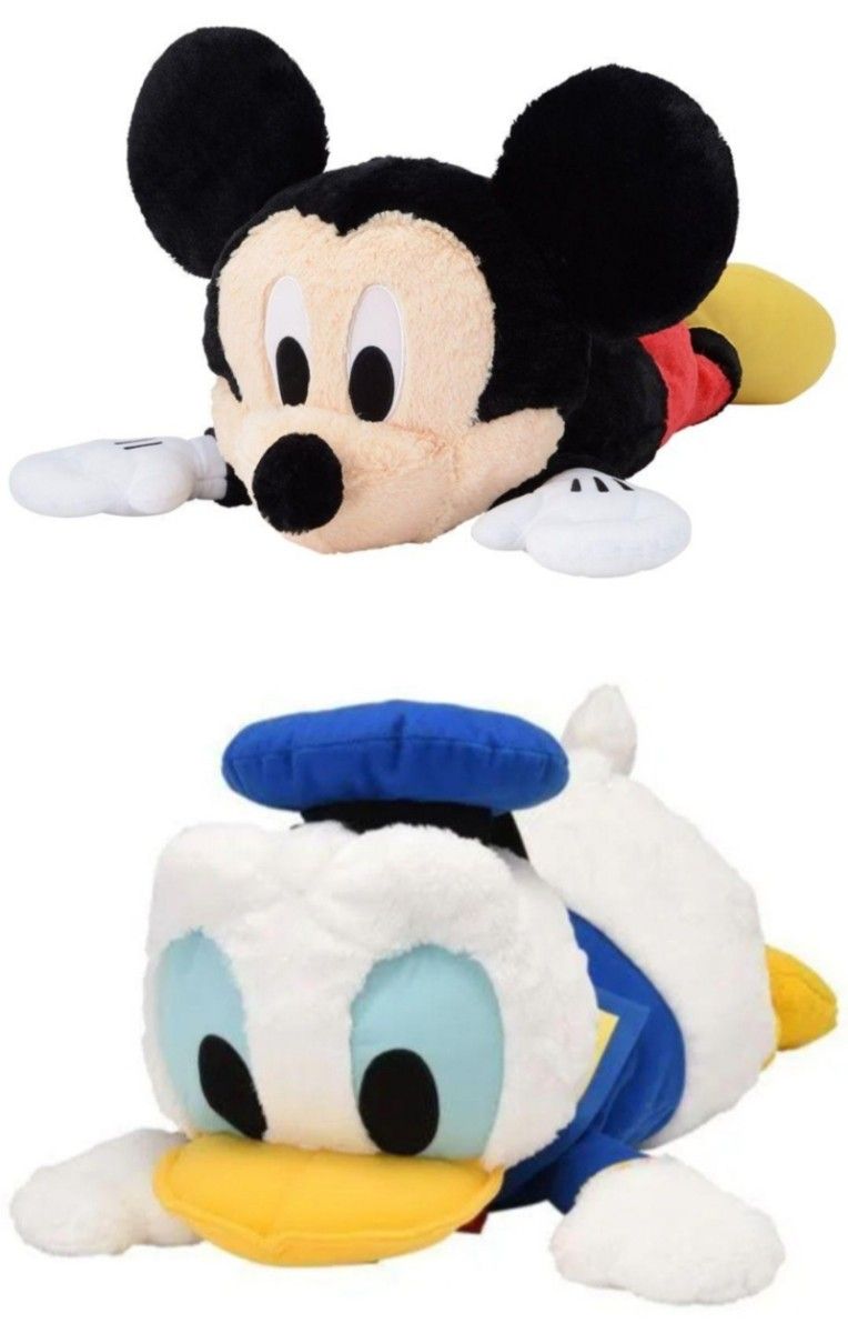 ミッキーマウス ドナルドダック グランデ ぬいぐるみ セット｜Yahoo