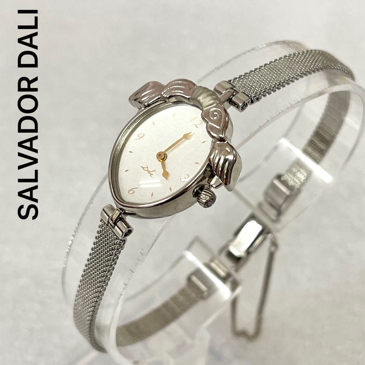 稼働 超美品 Salvador Dali 時の翼 レディース腕時計 ダリ 時計