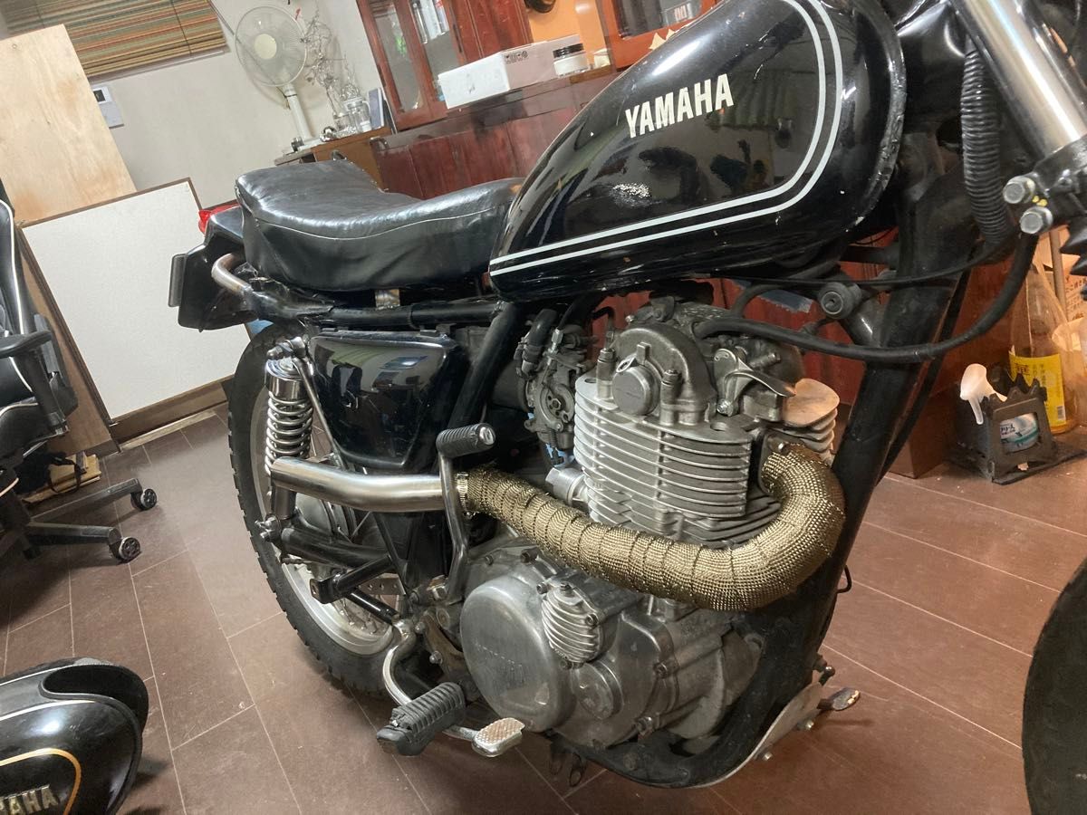 sr400 sr500 アップマフラー フルエキゾースト 1jr vmxチョッパー