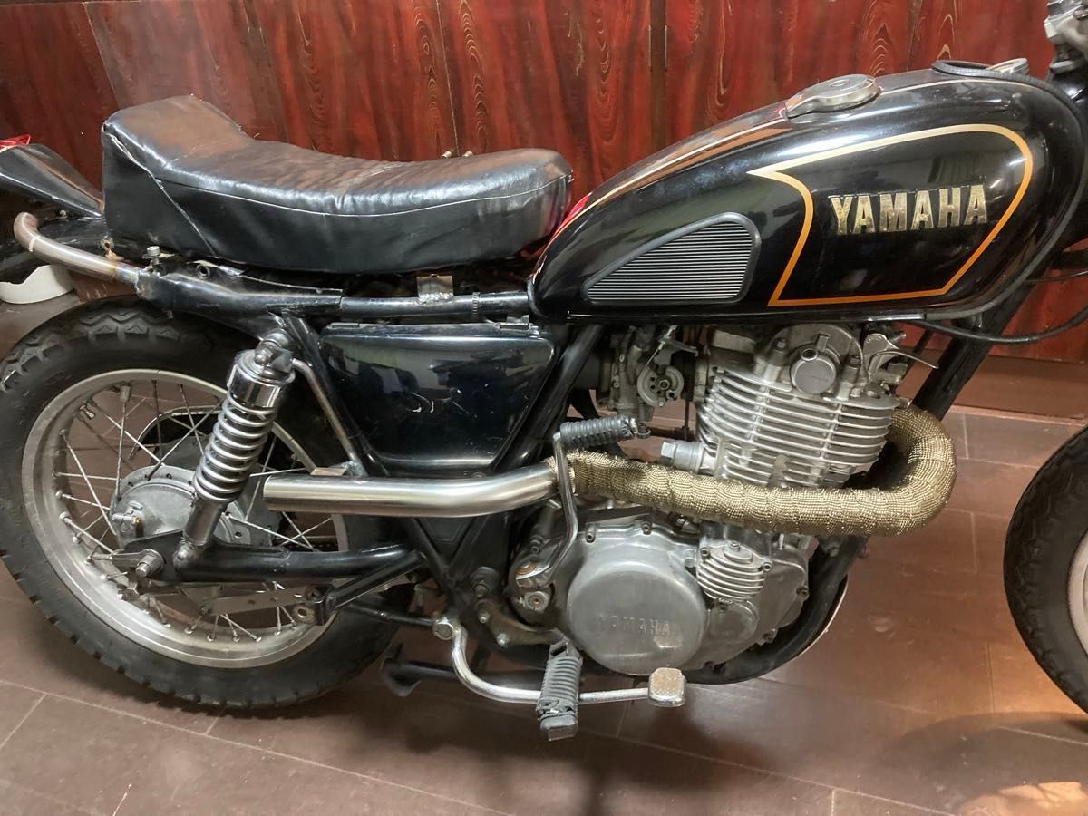 sr400 sr500 アップマフラー フルエキゾースト 1jr vmxチョッパー