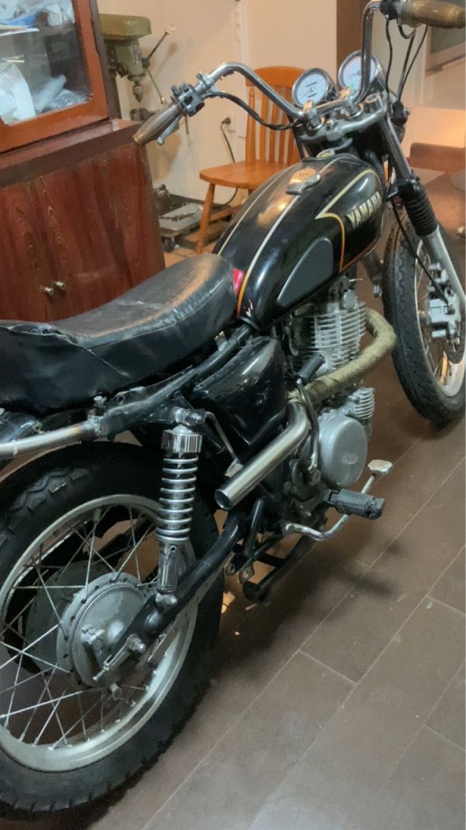 sr400 sr500 アップマフラー フルエキゾースト 1jr vmxチョッパー
