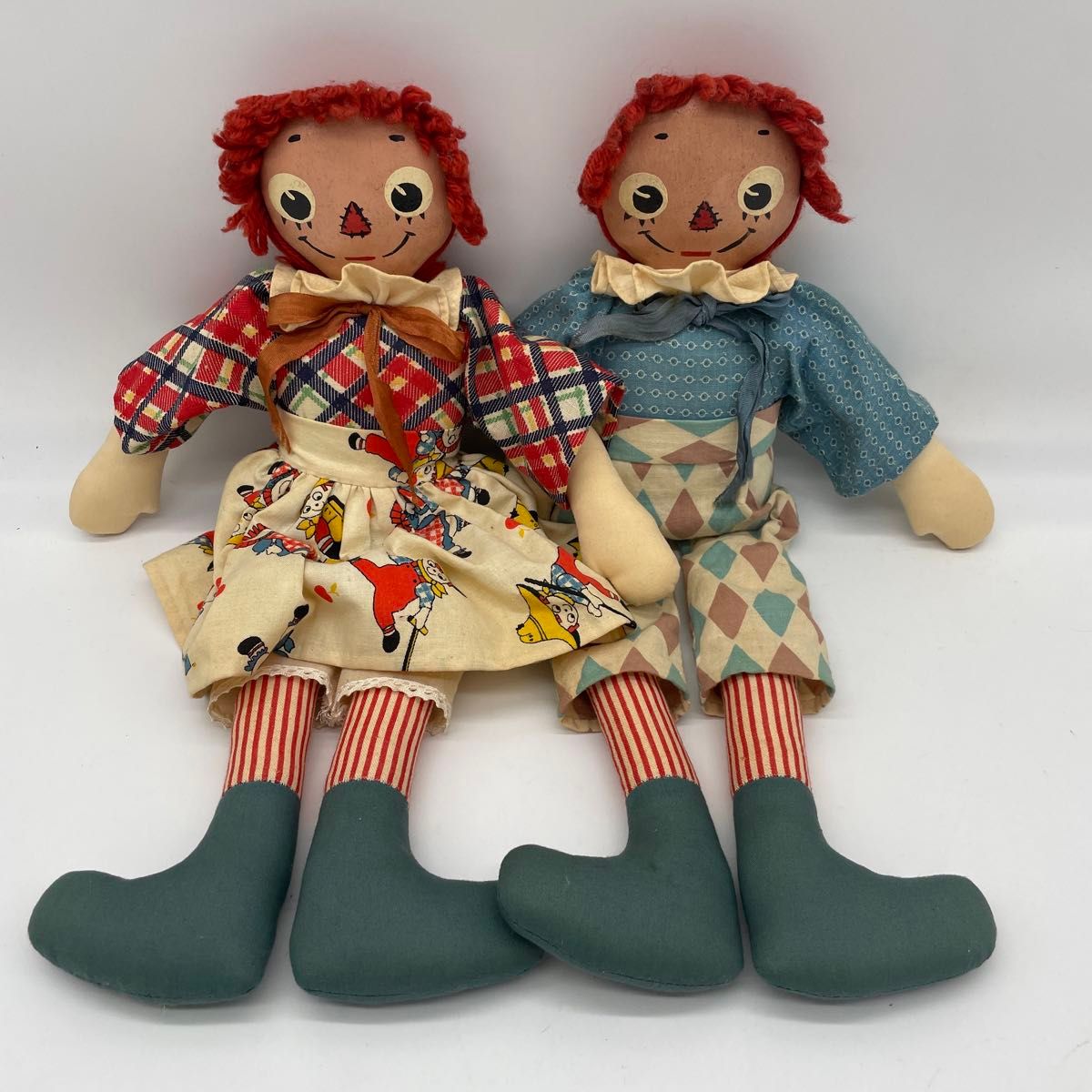 超激レア ラガディ アン&アンディ ヴィンテージ オイルクロスドール