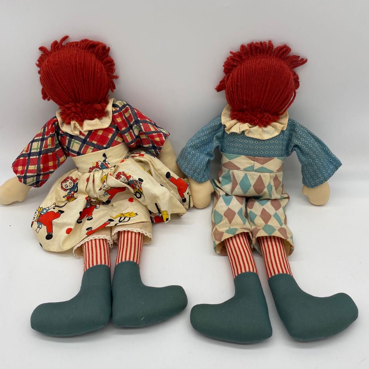 超激レア ラガディ アン&アンディ ヴィンテージ オイルクロスドール