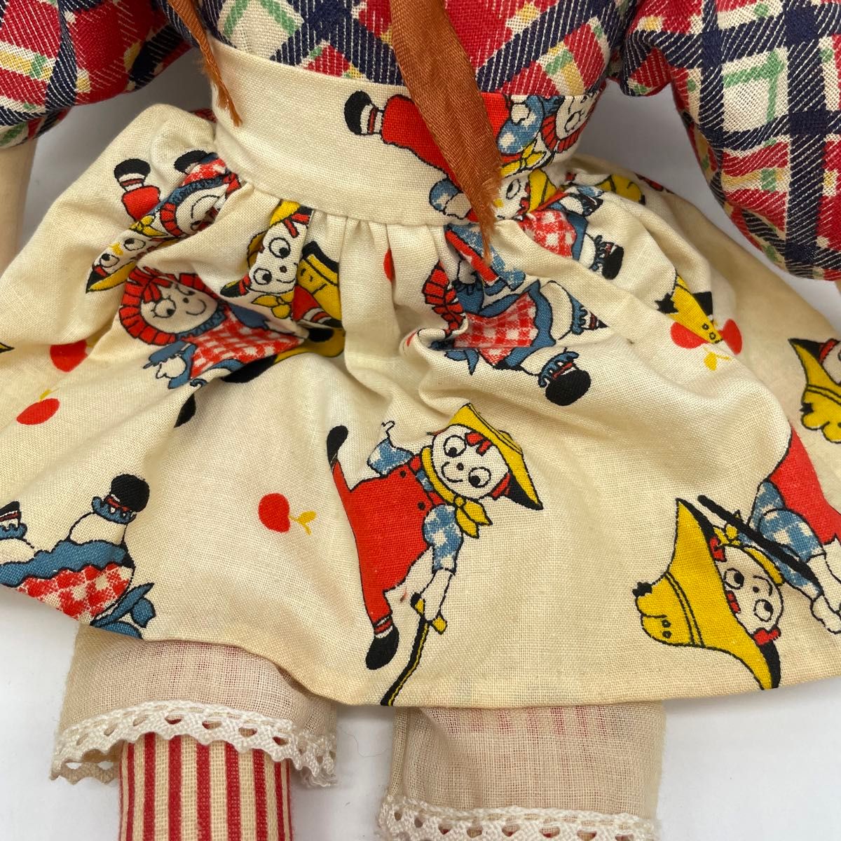 超激レア ラガディ アン&アンディ ヴィンテージ オイルクロスドール