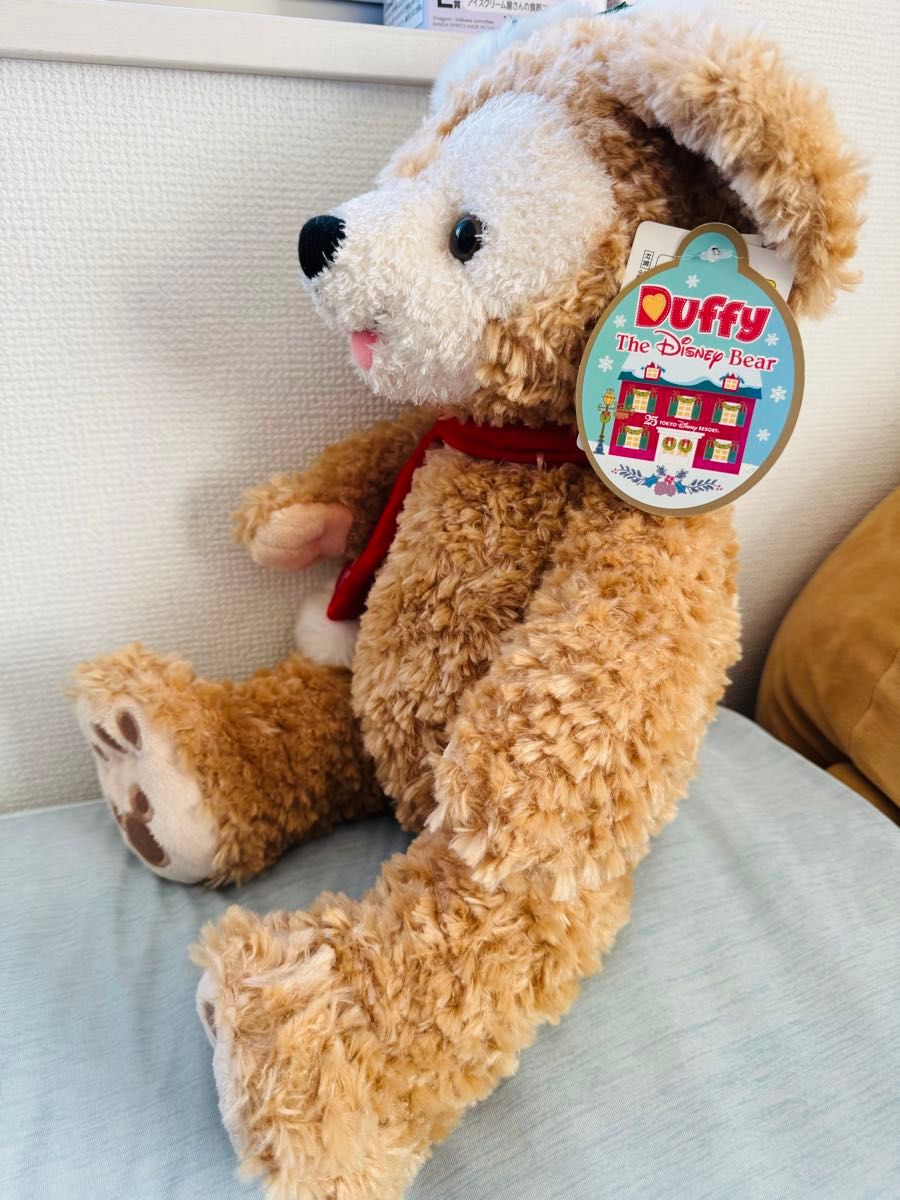 ダッフィー 美品 可動式 トイスケルトン入り オープンマウス 25周年