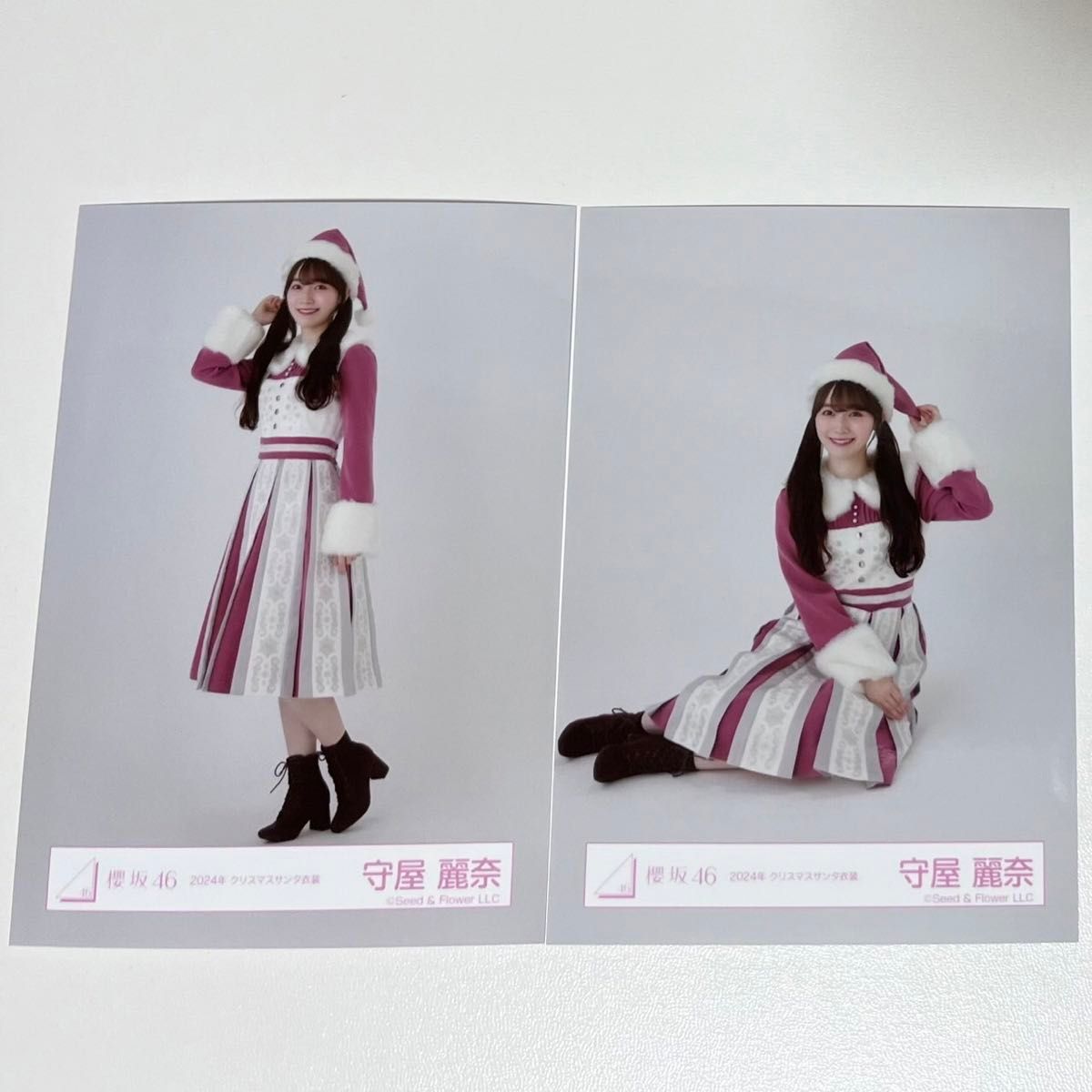 櫻坂46 守屋麗奈 クリスマスサンタ衣装 2024年 生写真｜Yahoo!フリマ