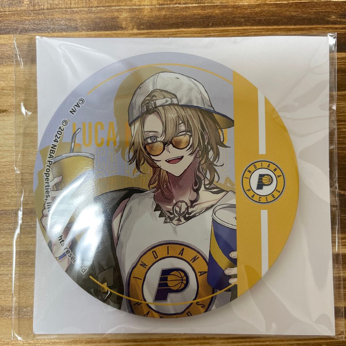 NBA×NIJISANJI EN/にじさんじ第1弾D賞缶バッジ[ルカカネシロ]｜Yahoo