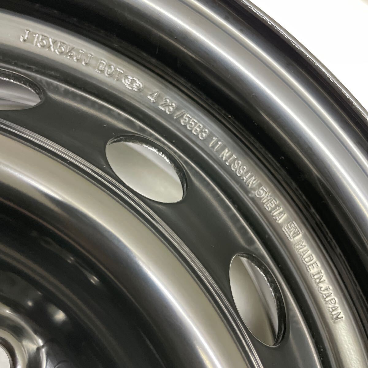 新車外し 超美品 2023年 日産 NV350系 キャラバン 15インチ スチール