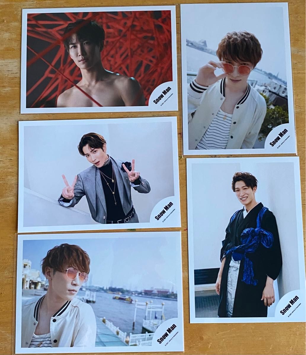 SnowMan 渡辺翔太 公式写真 5枚セット まとめ売り｜Yahoo!フリマ（旧