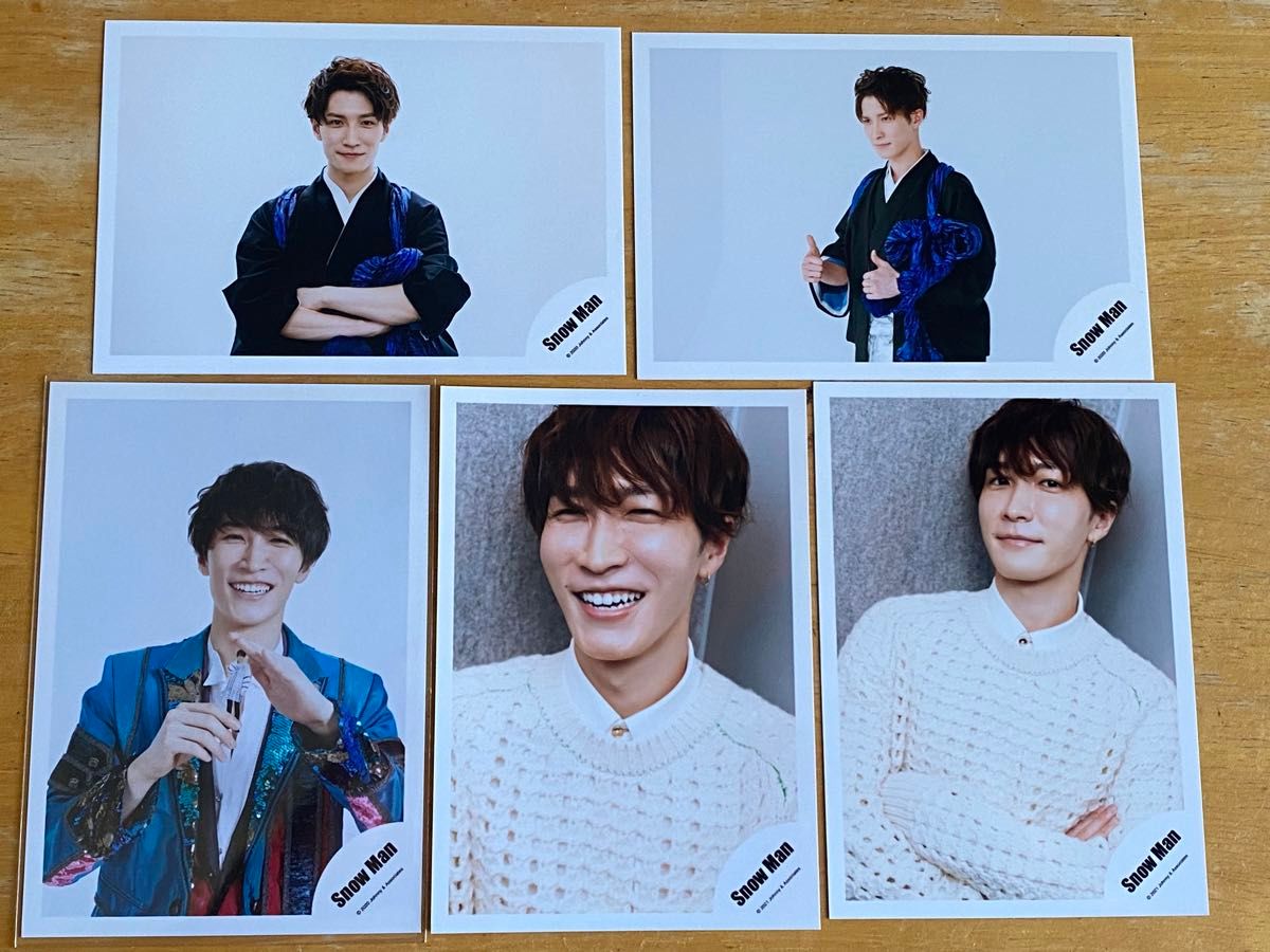 SnowMan 渡辺翔太 公式写真 5枚セット｜Yahoo!フリマ（旧PayPayフリマ）