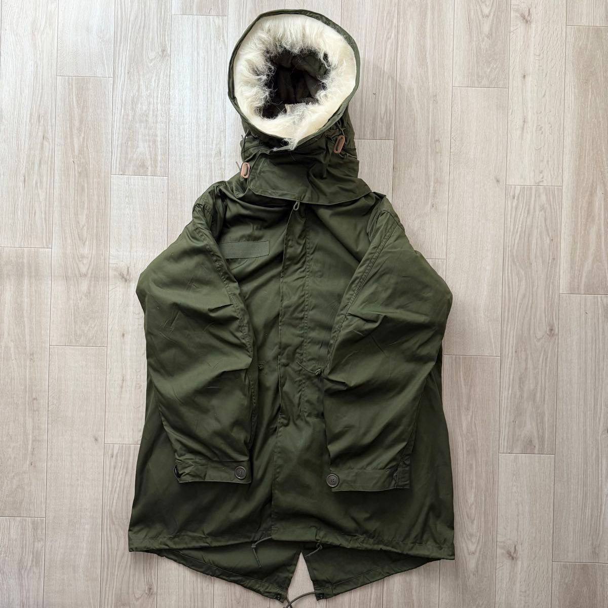 米軍実物 70s デッドストック US ARMY M-65 フィッシュテールパーカー