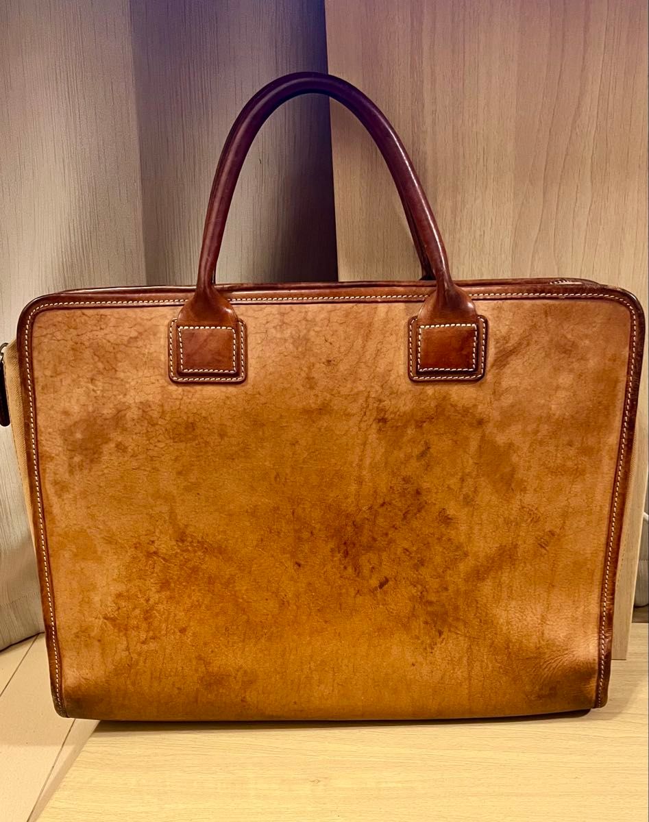 フェリージ 9884 ビジネスバッグ オールレザー ダークブラウン A4収納