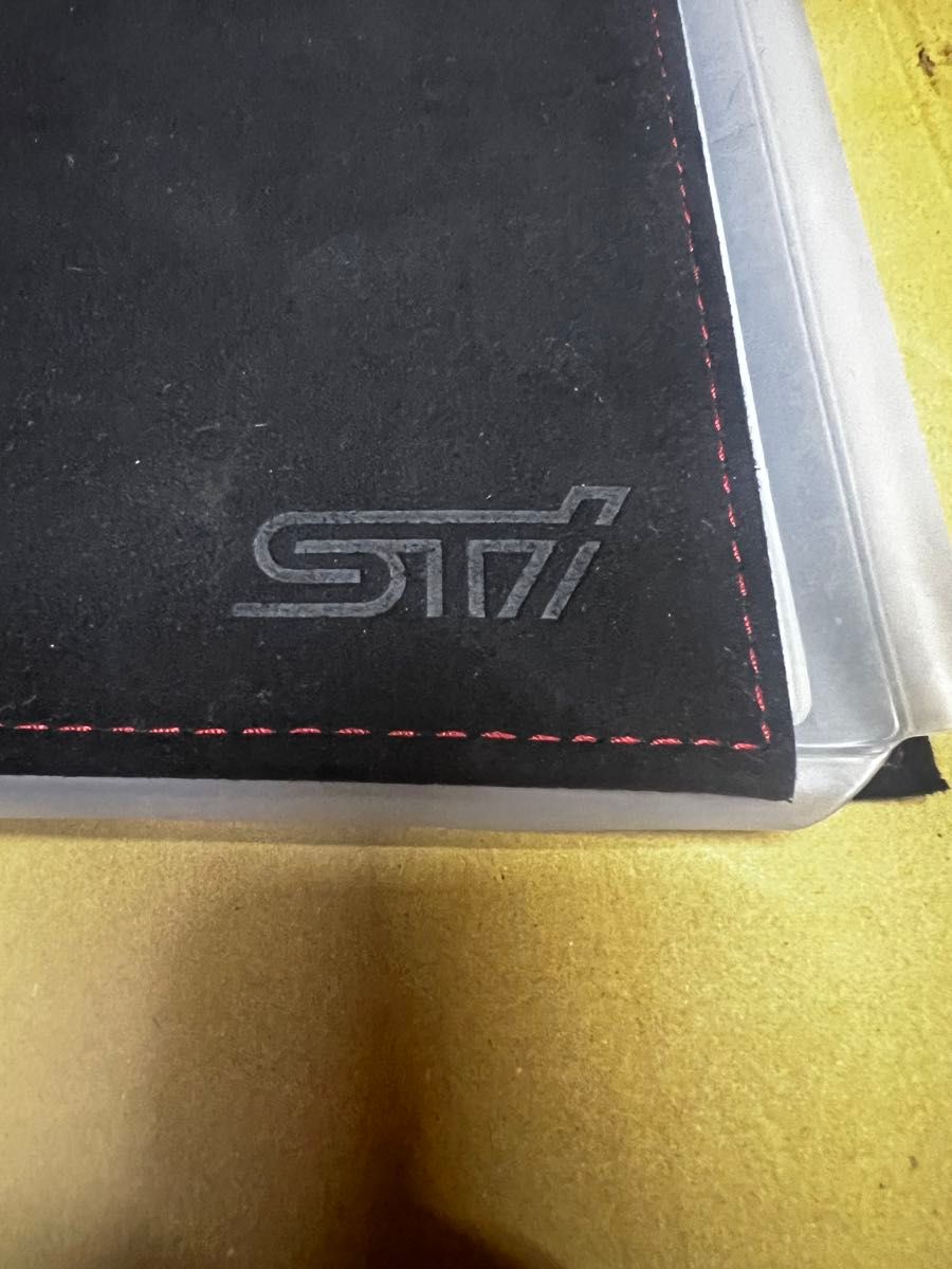車検証入れ 車検証ケース STI スバル アルカンターラ｜Yahoo!フリマ