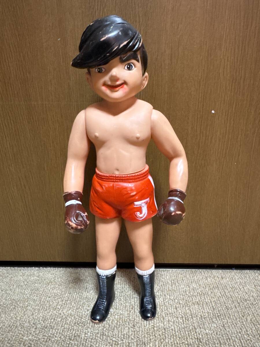 Yahoo!オークション - 当時物34cm あしたのジョー 矢吹 丈 ソフビ
