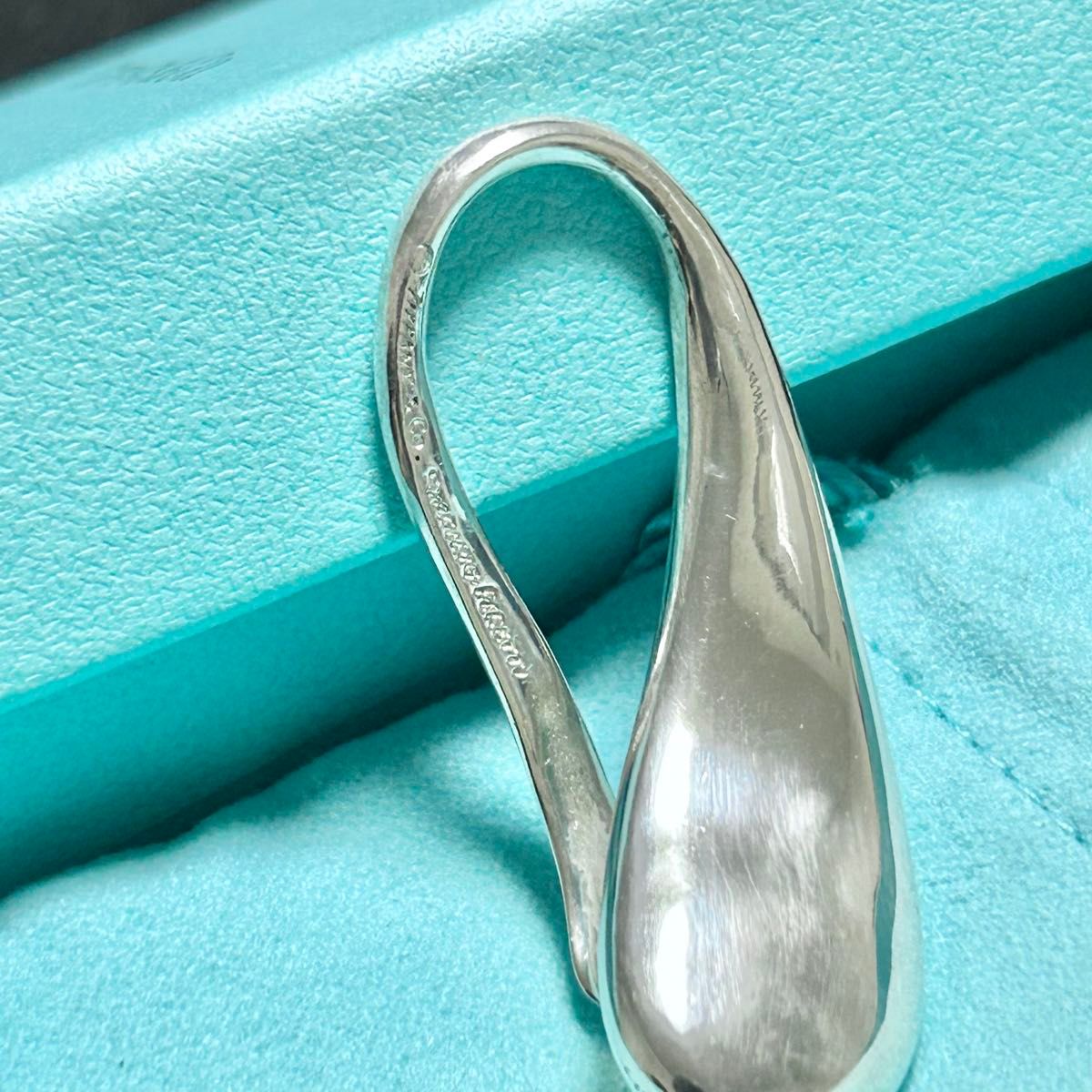 ティファニー ヴィンテージ ティアドロップ キーリング 鍵 キー