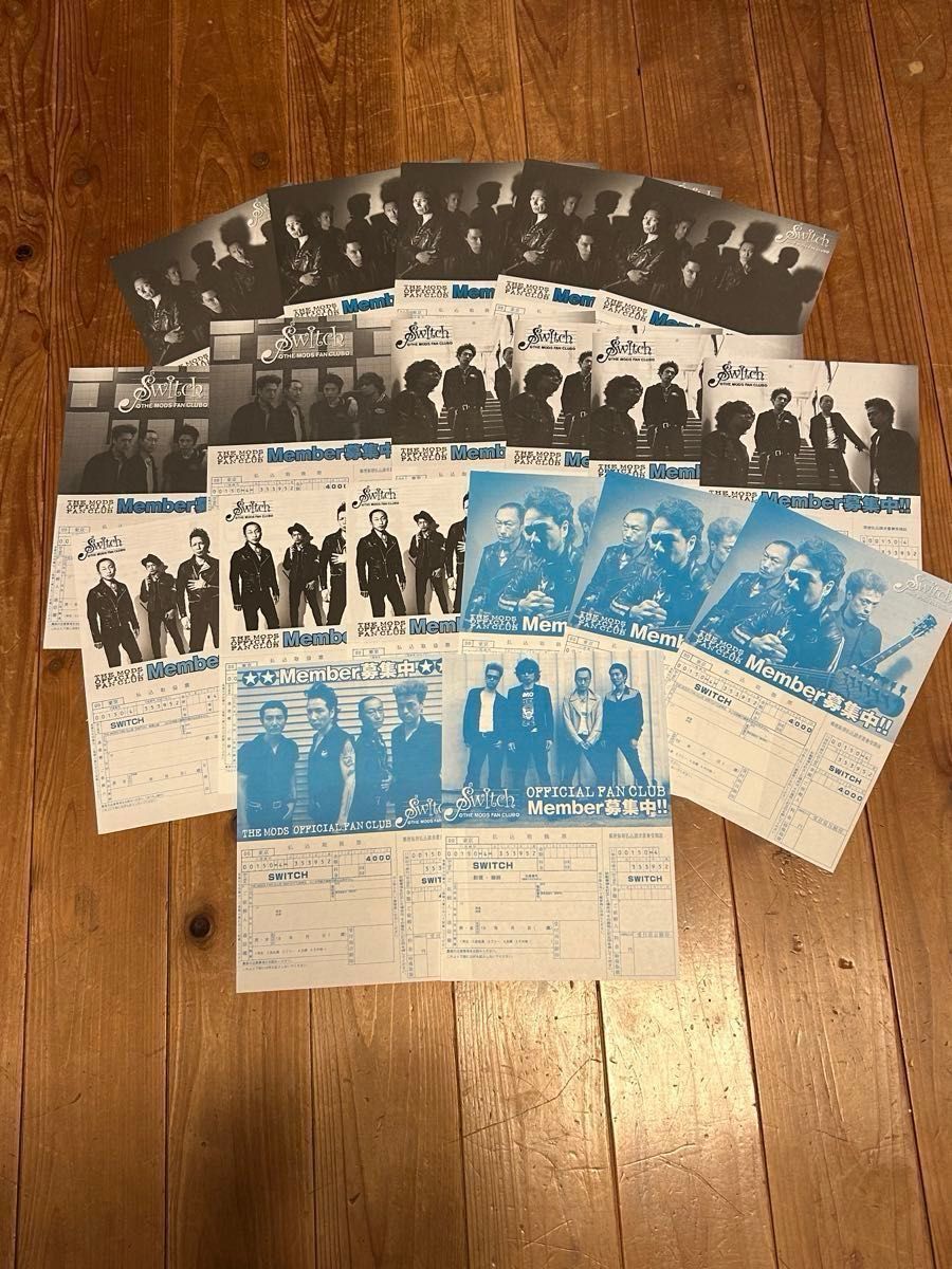 the MODS モッズ チラシ フライヤー 各種 森山達也 50枚超｜Yahoo