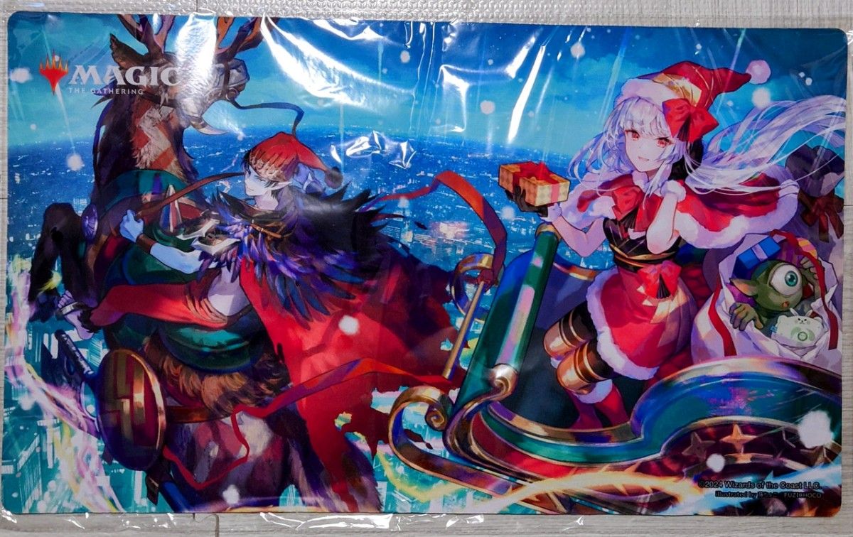 MTG プレイマット カードスリーブ 放浪皇 クリスマス＆浴衣