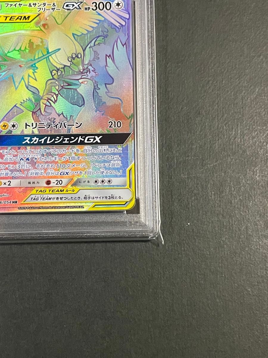 PSA10 ファイヤー&サンダー&フリーザーGX HR 066/054 sm10b スカイ