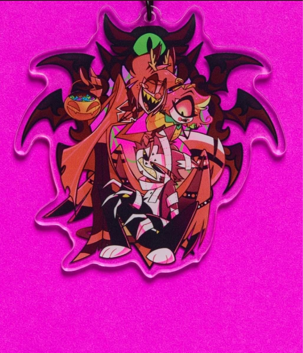 ハズビンホテル アクリルキーホルダー アクキー ハロウィン アラスター