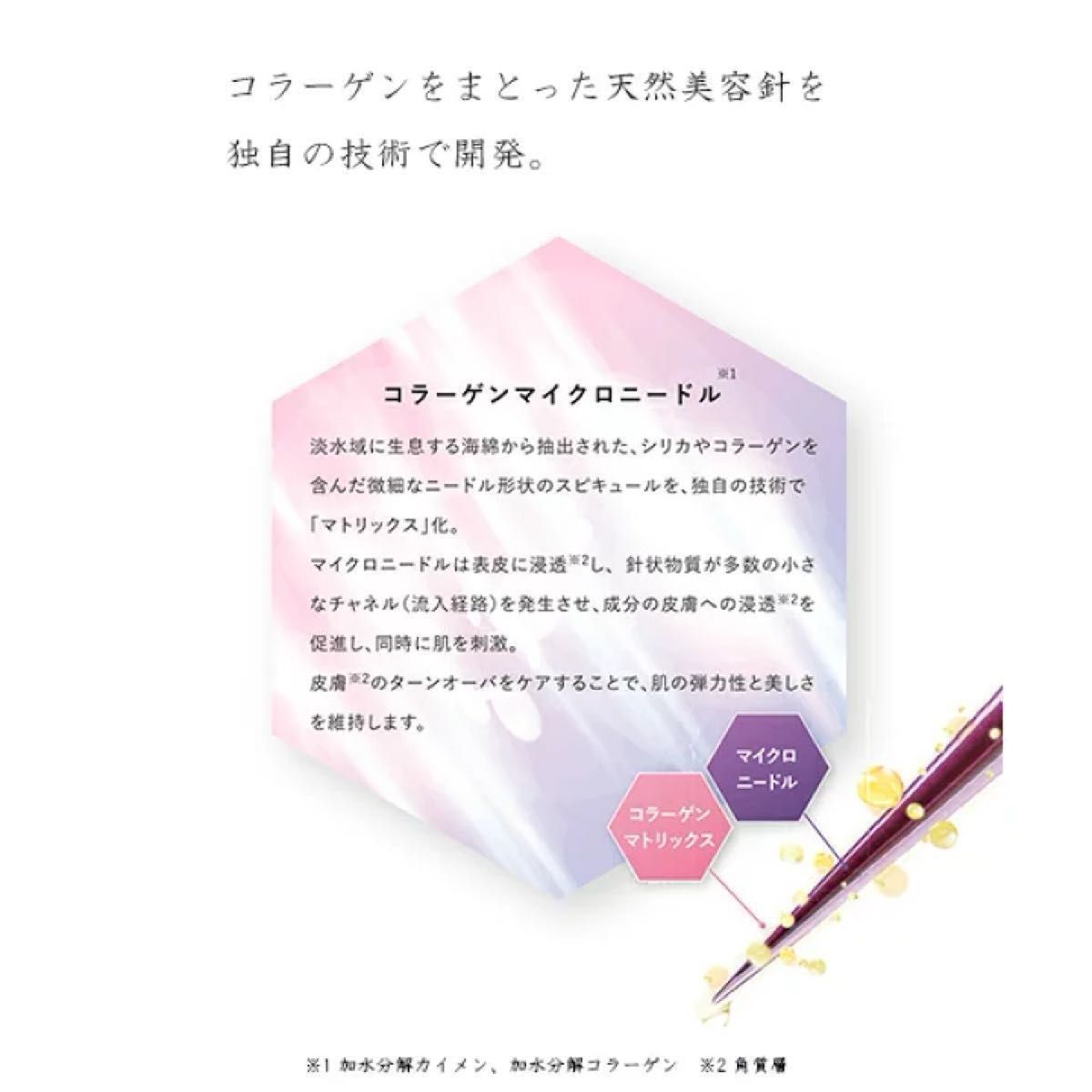 QZ MEDICA B D SHOT 100 ダーマ美容液 25ml 針美容液 シワ 美容針