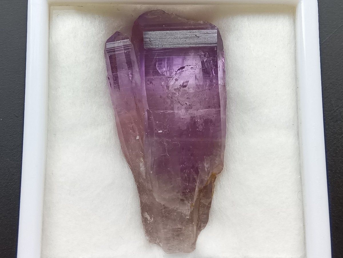 雨塚山産 紫水晶 ⑫ 水入り結晶｜Yahoo!フリマ（旧PayPayフリマ）