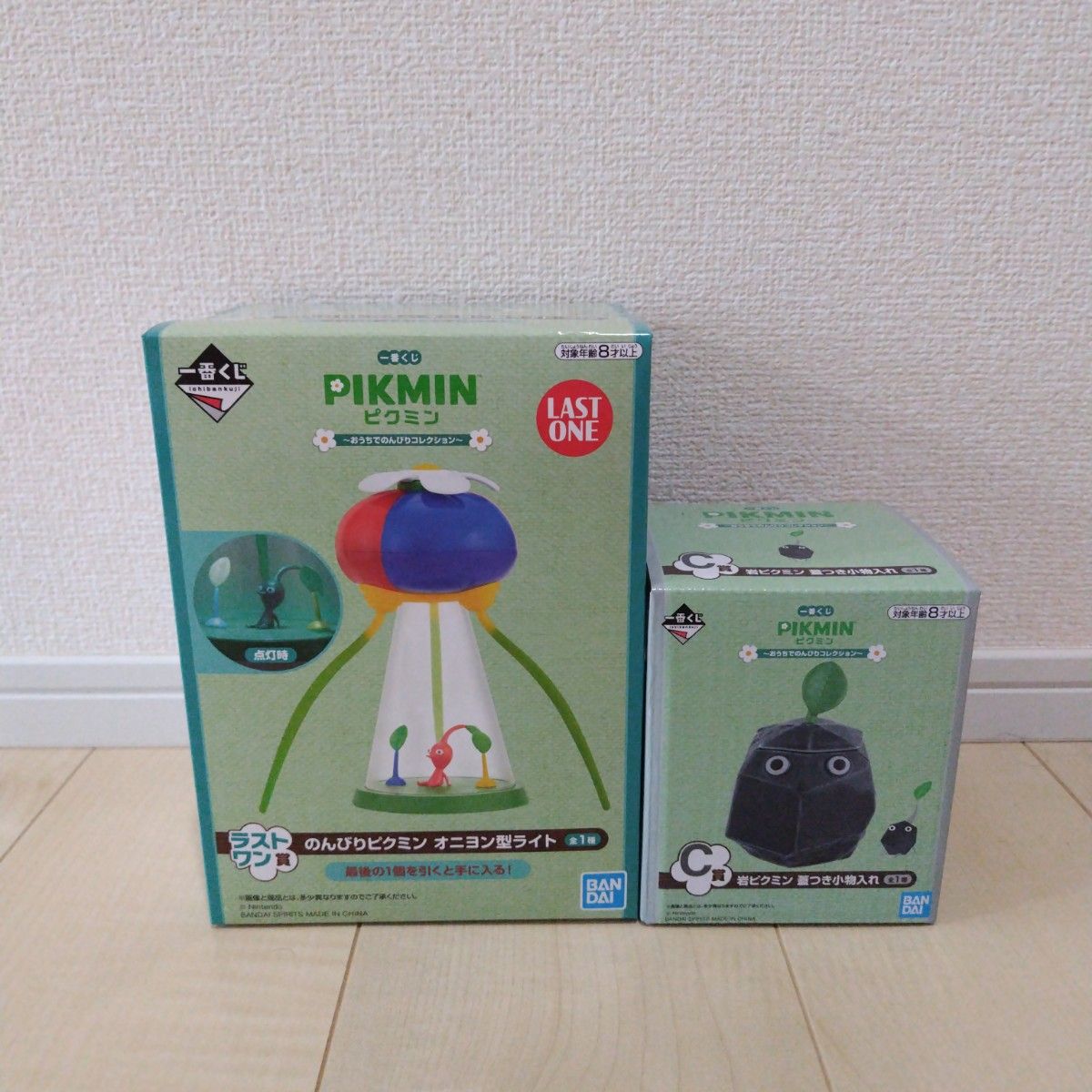 一番くじ ピクミン ラストワン オニヨン型ライト 岩ピクミン 小物入れ