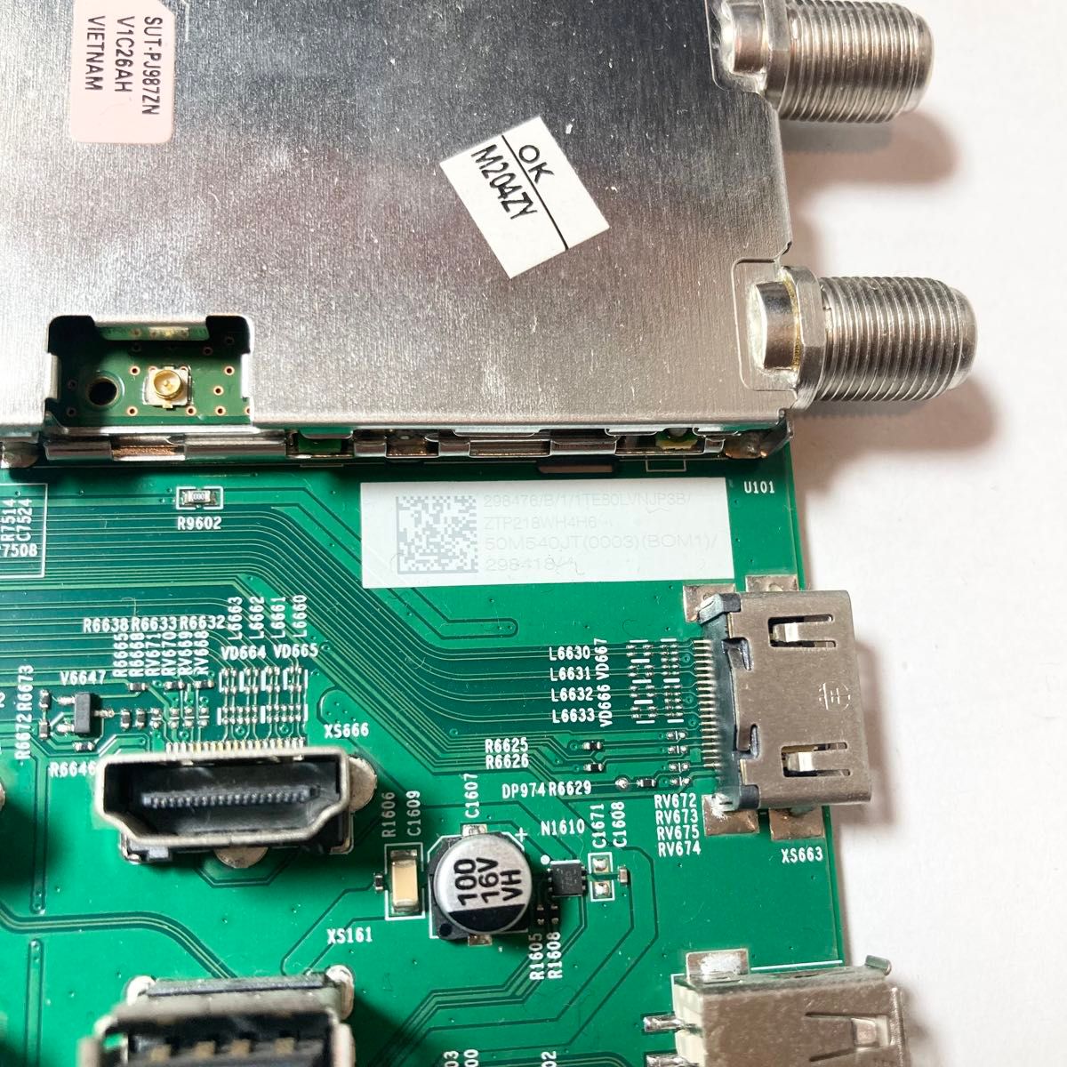 TOSHIBA REGZA 液晶テレビ 50M540X 2021年製 メイン基板 マザーボード