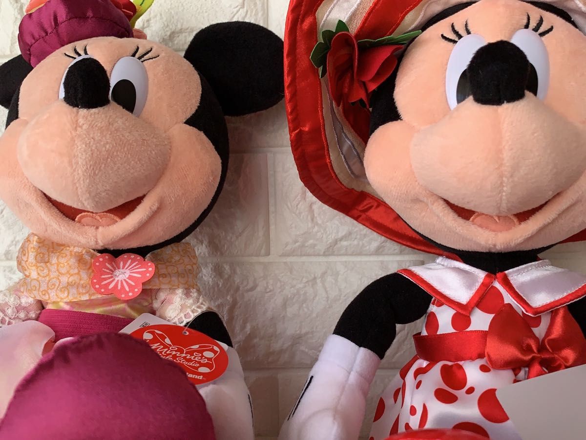 ミニーのスタイルスタジオ ミニスタ ミニー ぬいぐるみ 春夏秋冬