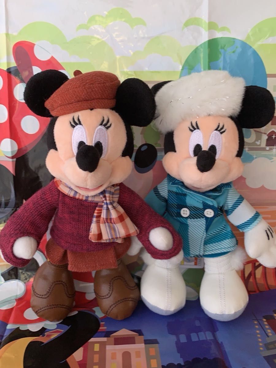 ミニーのスタイルスタジオ ミニスタ ミニー ぬいぐるみバッジ 春夏秋冬