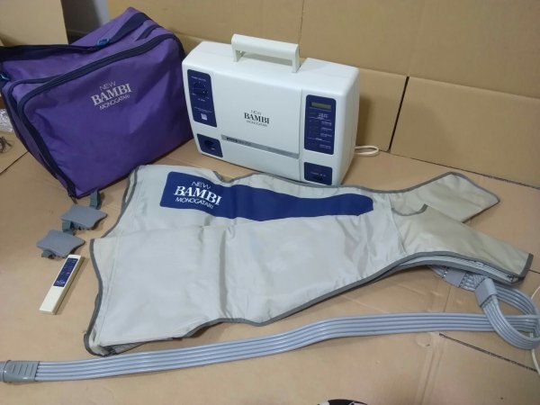 Yahoo!オークション - 美容器 波動形空気圧美容器 ニューバンビ物語 NE