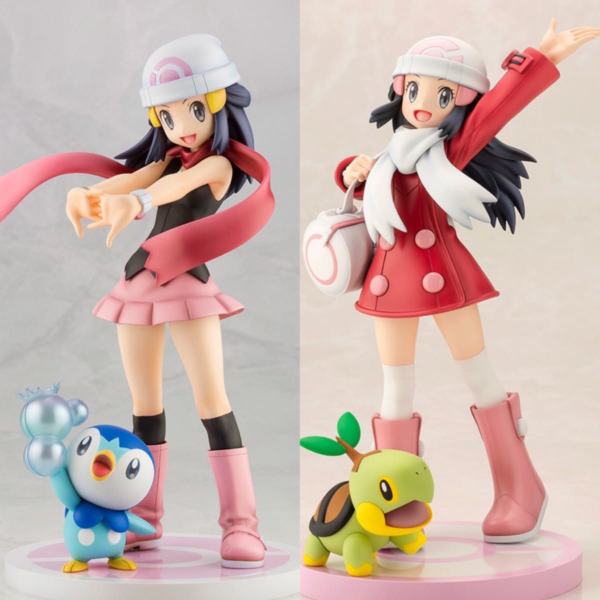 未開封セット ARTFX J ヒカリ with ポッチャマ ナエトル