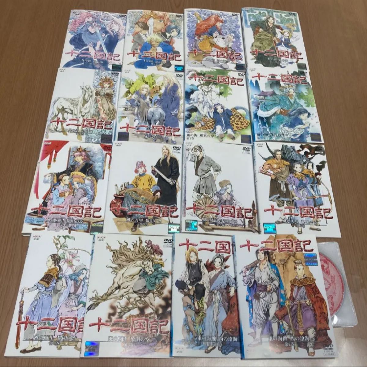 十二国記 DVD 全16巻 /月の影/影の海/転章/風の万里/東の海神｜Yahoo