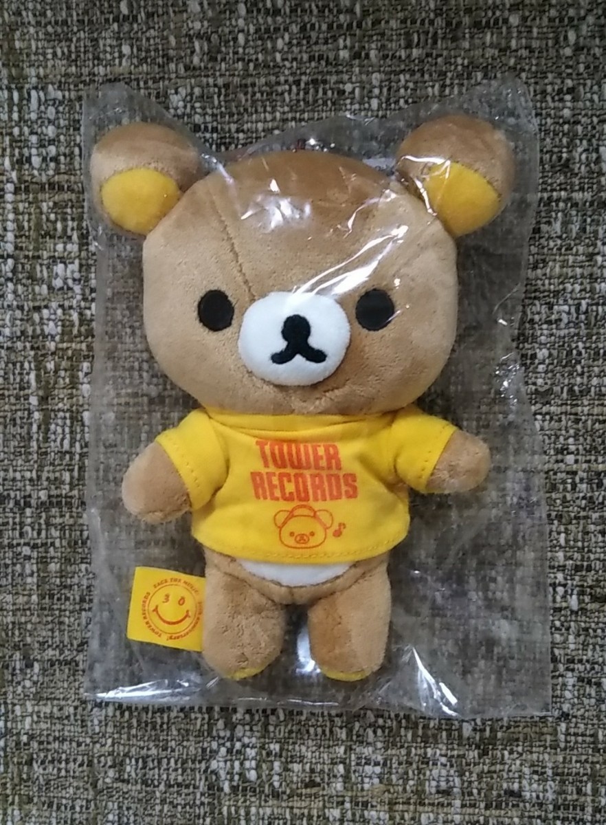 リラックマ タワレコ コラボ ぬいぐるみ ストラップ タワーレコード