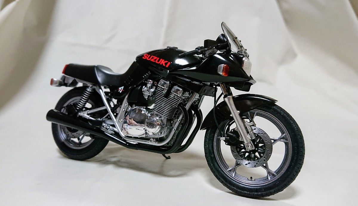 タミヤ1/12 GSX1100S KATANA カタナ 西部警察仕様 完成品プラモデル