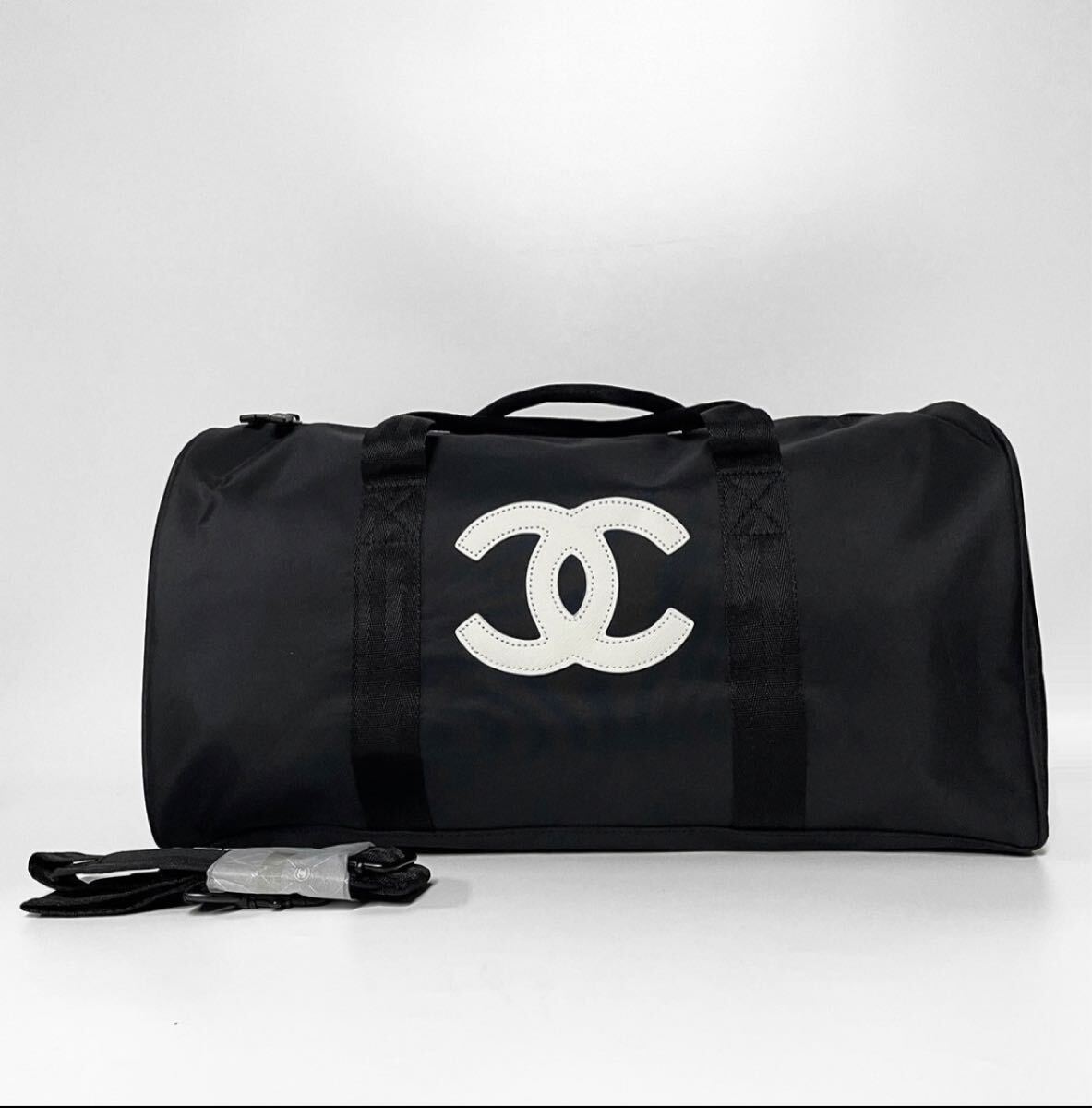 CHANEL シャネル ボストンバッグ ノベルティ 2way ショルダーバッグ