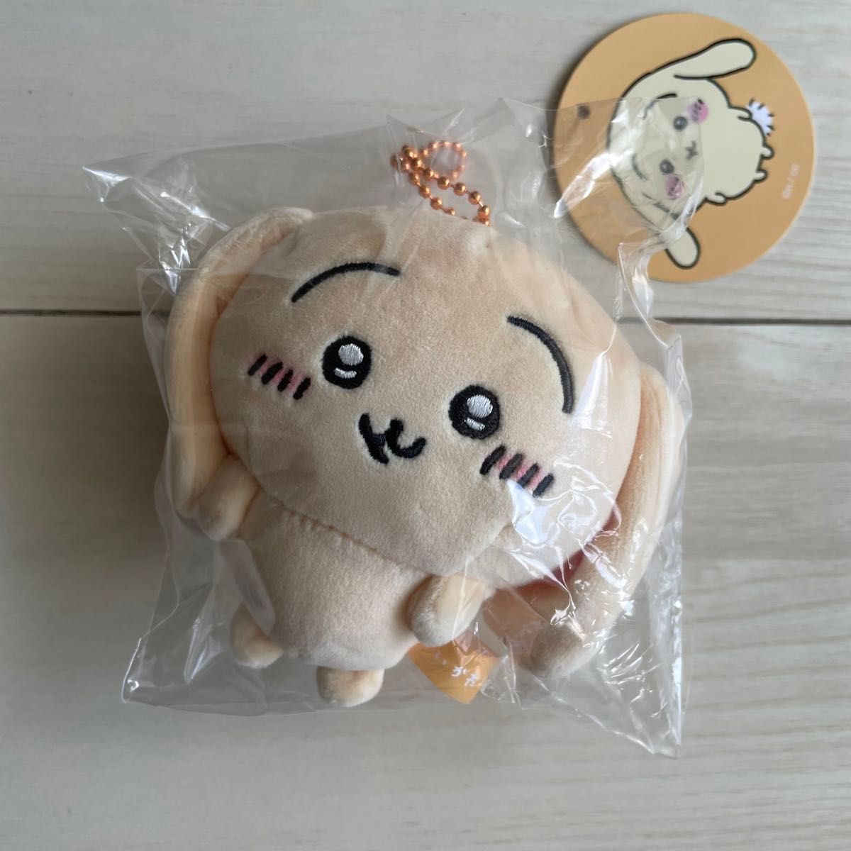新品タグ付未開封 お顔厳選 ちいかわ 垂れ耳なうさぎマスコット