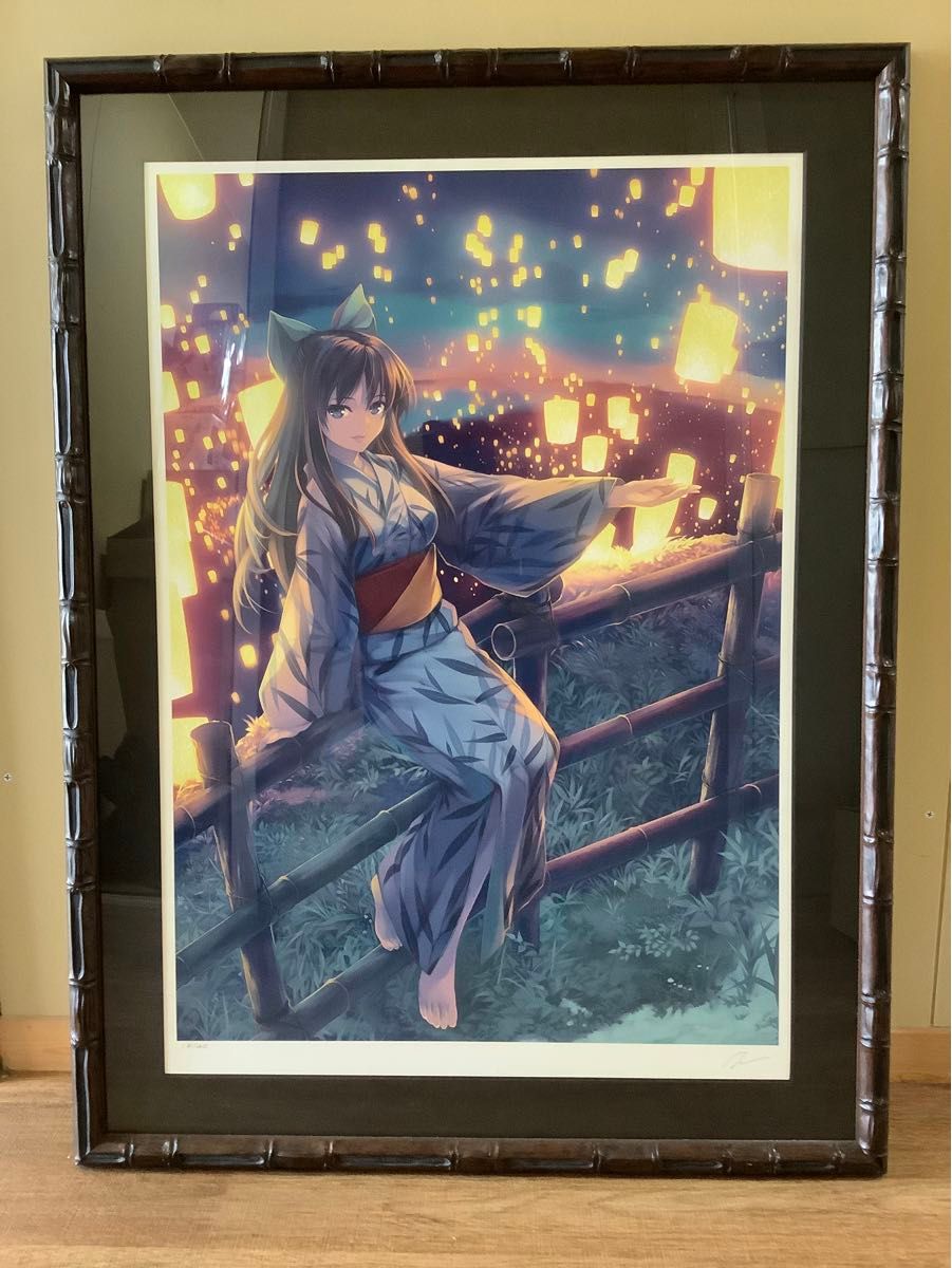 アールビバン 版画 緋色雪 まいあがる｜Yahoo!フリマ（旧PayPayフリマ）