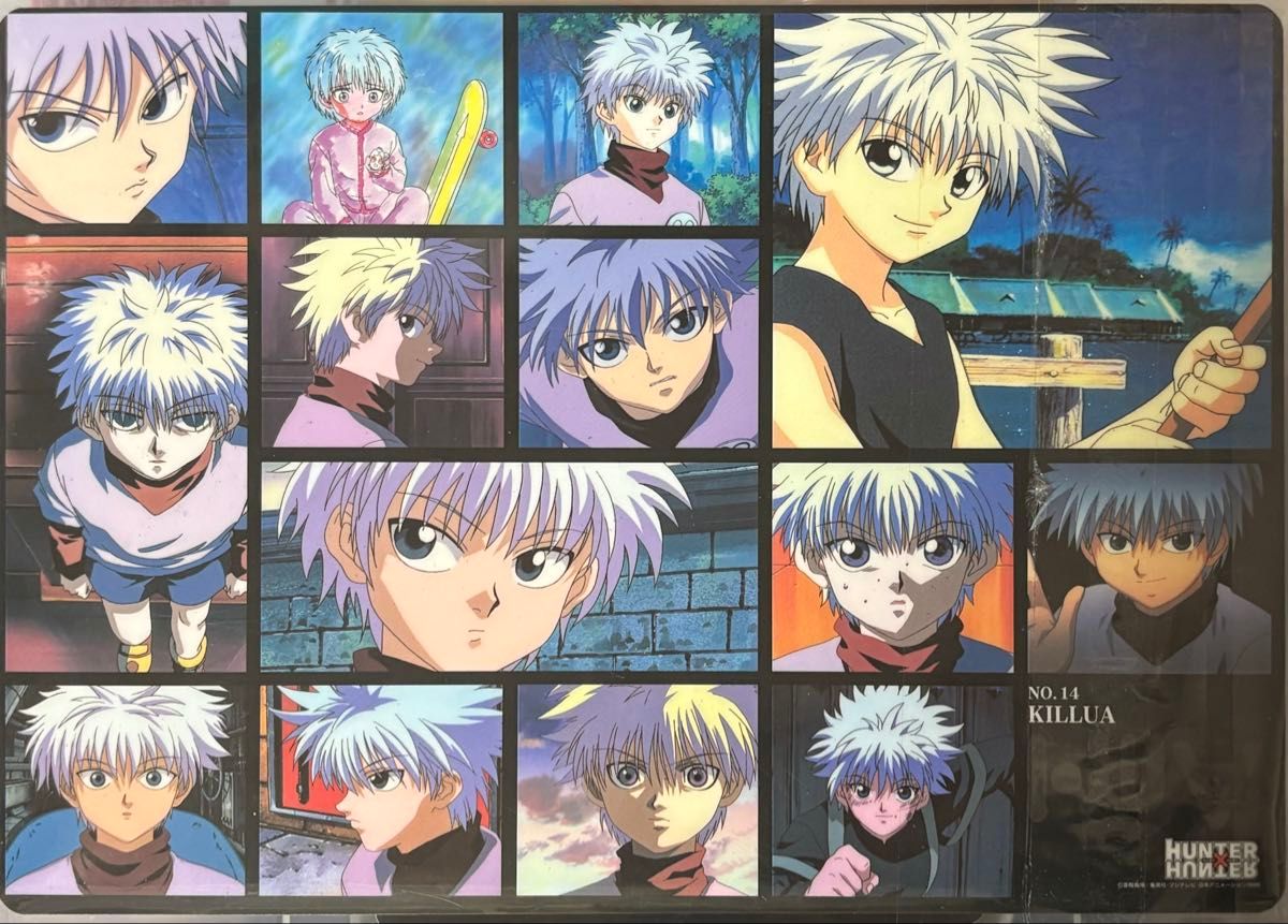 ハンターハンター HUNTER×HUNTER 旧アニメ キルア 下敷き｜Yahoo