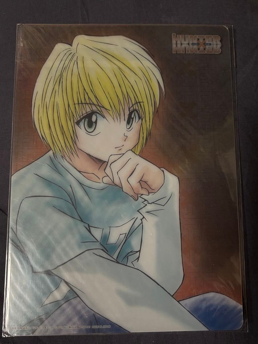 ハンターハンター HUNTER×HUNTER 旧アニメ クラピカ 下敷き｜Yahoo